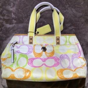 Coach Multicolor Monogram handbag